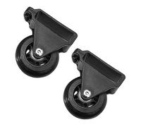 2Pcs Telescoping Ladder Wheels Casters for Easy Mobility Durable Retractable Ladder Accessories Smooth Sliding and Noise Reduction Compatible with Various Ladder