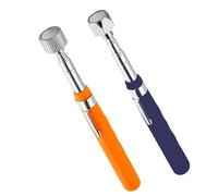 2PCS Telescoping Magnetic Pickup Tool Set Pull Force 20 lb, Retrieving Telescopic Strong Magnet Sticks,Non-Slip Long Extendable for Small Metal Tools Extends, from 7 to 30 inches / 185-720mm