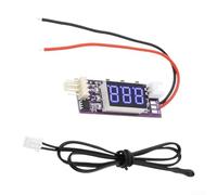 2pcs Temperature Controlled Speed Regulator Module 12V 3A for Desktop For PWM Fans with Digital Fan Speed Display (A)