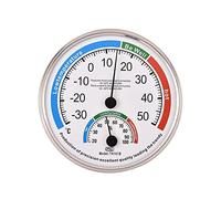 2Pcs Temperature Humidity Meter Indoor Outdoor Hygrometer Thermometer Analog Monitor for Room Greenhouse