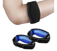 2PCS Tennis Elbow Support Strap,Tennis Elbow Strap with Compression Pad and Elbow Pain Relief,Compression Brace for Rapid Pain Relief and Recovery,for Men and Women