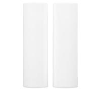 2pcs Tent Support Rod Connector Straight Pole for Canopy Poles | Plastic White Coupling, Secure Joint Reinforcement, Fast Setup Backup for Campers and Outdoor Hobbyists