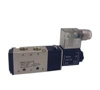 2PCS TG2521-08 1/4" 2 Position 5 Port Pneumatic Control Air Solenoid Valve.(DC24V)