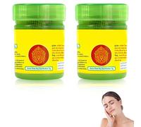 2Pcs Thai Herbal Inhaler, Herbal Smelling Salts for Blocked Nose Relief, Aromatherapy Nasal Inhaler for Stress Relief and Meditation, Portable Fum Inhaler for Travelers