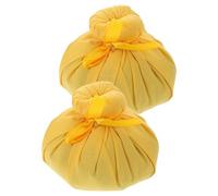 2pcs Thai Style Herbal Compress Massage Ball Cotton Yellow