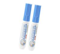 2Pcs Thermal Paper Eraser Pen Wide Tip Thermal Paper Elimination Pen for Receipts and Labels Address Privacy Information Security Receipt Remover