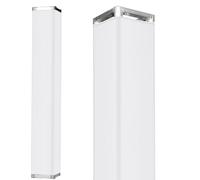 2PCS Thick White Truss Cover - High Elasticity Scrim Sleeve for 6.56 ft x 12 in Box Truss - Ideal for Wedding, Performance,Concert Decorations