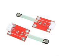 2pcs Thin Film Pressure Sensor 0-5kg for Arduino Robotics - Resistive Force Sensitive Module Analog Output for Smart Home DIY Projects Red White Green(Green)