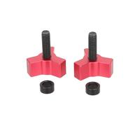 2Pcs Threaded Adjustable Handle Screw for DSLR Rod Slider Quick Release Quick Release Screw