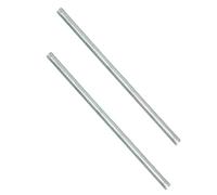 2pcs Threaded Rod, Fully Threaded Rod, Threaded Bar, Fully Threaded Studding Rod Bar, M8 X 300 MM, Galvanised Steel, with Standard Thread, Applicable to Iron Gate Railings, Bridges, Containers, Ships
