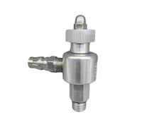 2PCS Throttle Speed Control Valve 2points Shut-Off Pipeline/Quick Insertion 3point Pneumatic Trachea Governor air Source(2)