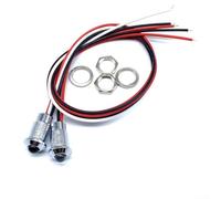 2PCS Through-Beam Photoelectric Switch Sensor, DC 5V Industrial Counting Detector with IP66 Waterproof, 1-100cm Sensing Range for Automation(0-100CM)