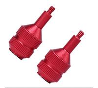 2Pcs Thumb Rocker Controller Stick for DJI Mavic 3 RC PRO and DJI FPV Remote Control 2 Aluminum Alloy Joystick Caps- Red