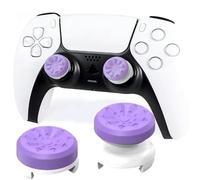 2Pcs Thumb Stick Grips Caps, Controller Accessories Reduce Thumb Wrist Hand Fatigue Improve Shooting Action Fighting Games Accuracy for PS4 PS5 Xbox One Series X S