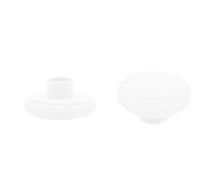 2PCS Thumbstick Cap Cover Compatible for GPD WIN5, Thumb Stick Grip Rocker Caps Gaming Console Controller Joystick Stick Cover Anti-slip Button Cap (white)