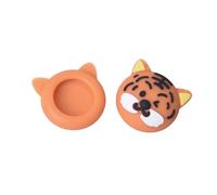 2pcs Thumbstick Caps for NS Controller Replacement Thumb Stick Covers Animal Pattern Analog Stick Rocker Caps Silicone Joystick Covers