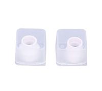 2Pcs TIG Welding Cup 12#/14# Ceramic Nozzle Accessory Set Kit for WP9/17/18/20/25/26(White)