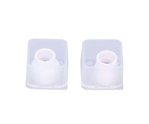 2Pcs TIG Welding Torch Cup, Ceramic 12# and 14# Nozzle Set Kit for WP9or17or18or20or25or26, Easy Carrying and Storage, Compact Size and Light Weight, with 23.5mm and (White)