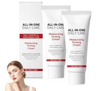 2pcs Time Reverse All-in-One Face Cream, Anti Aging Daily Moisturizing Face Cream with Centella Asiatica & Hyaluronic Acid,Deeply Hydrating&Nourishing,Firms and Reduces Wrinkles for All Skin,50mL*2
