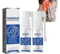 2PCS Tinnitus Relief Spray,Ear Ringing Spray,Ear Tinnitus Sprays,Tinnitus Ear Drops,Ear Noise Spray,Ear Ringing Relieving Ear Drops Treatment,Ear Noise Spray,Tinnitus Treatment,Ear Pain Drops
