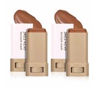 2Pcs Tinted Moisture Bronzer Stick Set,Natural Matte Cream Concealer Contour Stick,Hydrating,Lightweight,Blendable & Smooth Face Makeup Bronzing For Face & Cheeks for Instant,Cold Toned