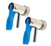2pcs Tire Air Chuck 8mm Iron Plastic Connector