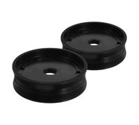 2pcs Tire Changer Rubber Piston Cup Seal for Cylinder Maintenance | Black Rubber Part, for Motorcycles and Valve Seals, DIY Repairs, Workshop Use, User Friendly Fit