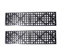 2pcs Tire Traction Mat Recovery Track Portable Device Snow Ice Mud Sand Anti-slip Blocks for Car Truck Vehicle Wheel Pad Shifter Extension for Trailer Board Car Floors Furniture Auto Snow