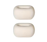 2pcs Tissue Box - White Decorative Tissue Holder for Living Room, Bathroom, Hallway, Makeup Table - Modern Cosmetic Dispenser for Tissue Cover - Elegant Home Décor Accessory
