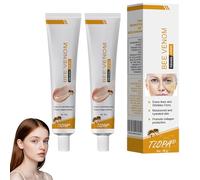 2PCS TLOPA Bee Venom Anti-Wrinkle & Firming Stick, Bee Venom Cream, Anti Ageing Face and Face Cream Restore Skin Elasticity, Lift,Plump Reduce Fine Line(20g*2)