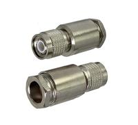 2pcs TNC Male Plug Connector Clamp RG8 LMR400 RG213 RG214 Cable RF Coaxial