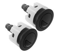 2pcs Toilet Button for Adjustable Dual Flush Replacement Tank Repair