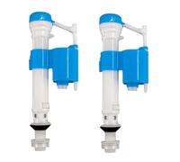 2Pcs Toilet Cistern Flush Parts, High Pressure Cistern Fill Valve, Toilet Flush System Replacement, Universal Toilet Tank Inlet Valve for Home Maintenance and Water-Saving Upgrades