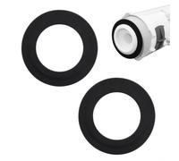 2PCS Toilet Flush Valve Seal Compatible with Siamp Optima 49 and 50, Silicone Cistern Seal Ring 72mm Outer Diameter 45mm Inner Diameter, Replacement Gasket for Toilet Cistern Flush Parts Repair