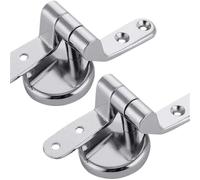 2pcs Toilet Seat Slow Closing Lid Soft Close Round Hinge Fitting Tank Bowl Bolts Kit Covers for Toilet