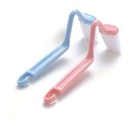 2PCS Toliet Cleaning Brush Under Rim Cleaning Soft Bristle Brush Cleaning Tool Curved Reach All Spots Easy Cleaning Solution Plastic Rim Cleaner For Bathroom, Toliet.