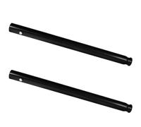 2pcs Ton Hydraulic Jack Handle Replacement Pole Lever Steel Black
