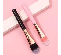 2PCS Tongue Foundation Brush Does not eat powder Magic Non-trace Liquid Foundation Brush F