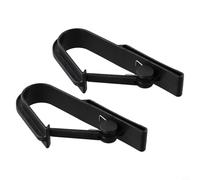 2pcs Tool Belt Hook with Belt Clip for Cordless Drills, Tool Holder Accessory for Most Major Brands, Black Plastic Scaffolding Tool Organizer