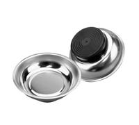 2pcs Tool Bowl Set 3 Inch 4 6 Stainless Steel Parts Organizers Screws Part Tray for Metal Surfaces Home Tool Organization