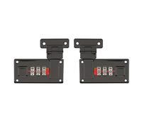 2pcs Tool Box Hasp, Luggage Suitcase Hasps with Combination Lock, Replacement 3 Digit Combination,Replacement Accessories