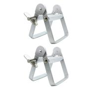 2PCS Toothpaste Squeezer, Aluminum Alloy Toothpaste Tube Squeezer Paint Tube Wringer for Toothpaste, Face Creams, Hand Creams, Shampoos, Shower Gels