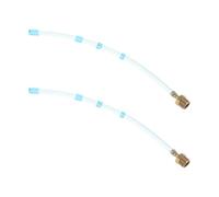 2pcs Tornado Wash Gun Fitting Pp Metal Replacement Tube