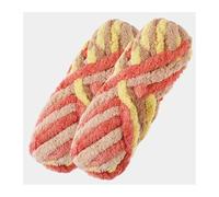 2Pcs Total 500g Chunky Polyeter Yarn for Hand Knitting Bulky Crochet line for hat Blanket mat pet House Sweater Rope for Crochet & Knitting(2PCS 41 Yellow Khaki)