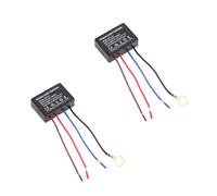 2Pcs Touch Lamp Control Module, Touch Lamp Sensor Replacement Kit, Dimmer Switch 3 Way Dimming Function Touch, Dimmer Switch for Fit for Dimmable Bulbs