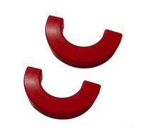 2pcs Tow Hook Covers Compatible With For Chevy For Silverado 1500 2007-2025 And For Gmc For Sierra 1500 2007-2018, Plastic Front Bumper Protection In Blue, White, Red For Truck Styling(Red)