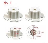 2pcs Toy Car Gearbox Coupler Adapter for 6 Torx 390/550/570, Children's Electric Ride-On Car Tire Connection Clip, Dual Drive Conversion Plastic P(NO.12)