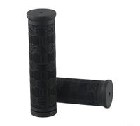 2pcs TPR Twisted Bike Bar Grips for 22.2mm Handlebars Suitable for Off-Road and On-Road Bicycle Applications (115mm+75mm)