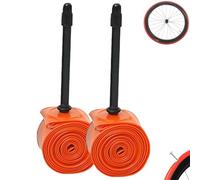 2PCS TPU Inner Tubes for Road Bike,700C Bicycle Tubes Fit 700x23/25/28/30/32C Tyres,Lightweight Replacement Bike Inner Tubes,Bicycle Inner Tube
