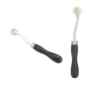 2pcs Tracing Wheel Sewing Tool, DIY Leather Paper Fabric Craft Roulette Tool Stitch Marker Cutting Tool Handle Needle Point Tracing Wheel